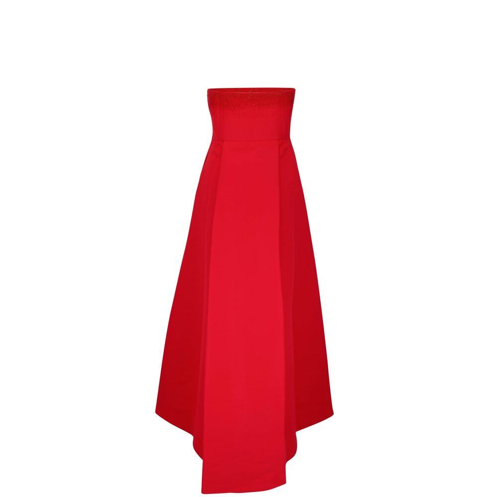 Sachin & Babi || Blake Cherry Red Gown - Picture 4 of 9